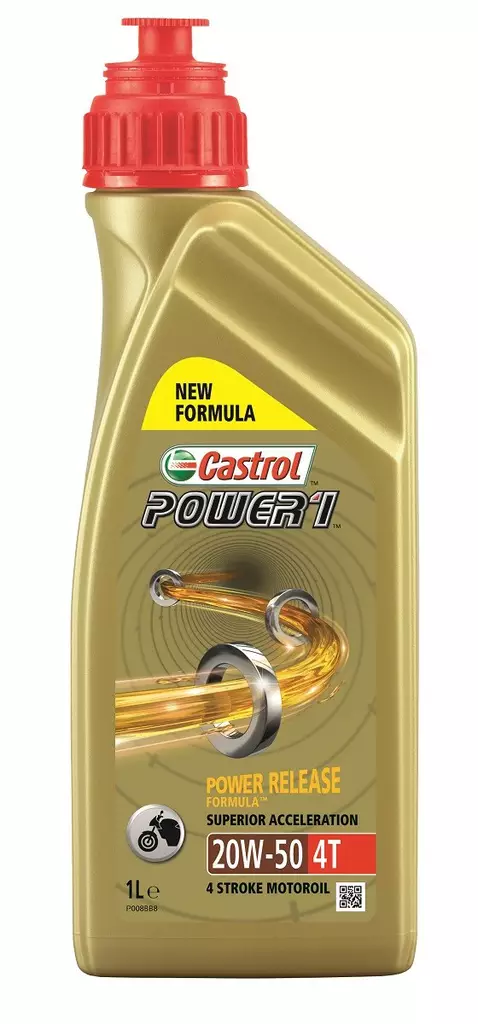 Castrol Power 1 4t 20w-50 (Act>Evo 4t) 208 L - 4-TAHTIÖLJYT - 55-410-208 - 1