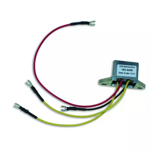 Cdi Elec. Johnson Evinrude Rectifier - JÄNNITTEENSÄÄTIMET - 113-153-3408 - 1