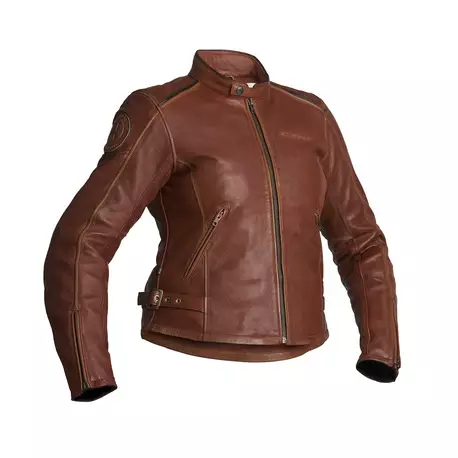 Halvarssons Nahkatakki Nyvall Naisten Konjakki - MP NAHKATAKIT - 710-22010430-38 - 1