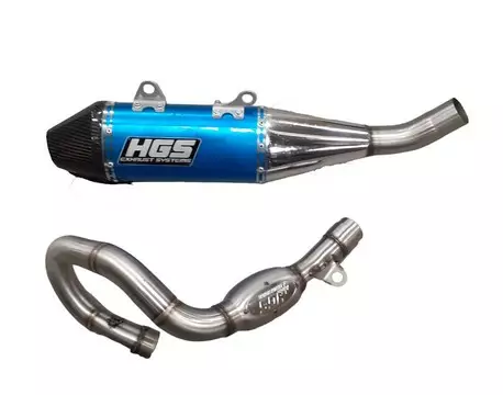 HGS Avgassystem 4T komplett set new desi - MOOTTORIPYÖRÄN OSAT - 46-62-4566-08 - 1