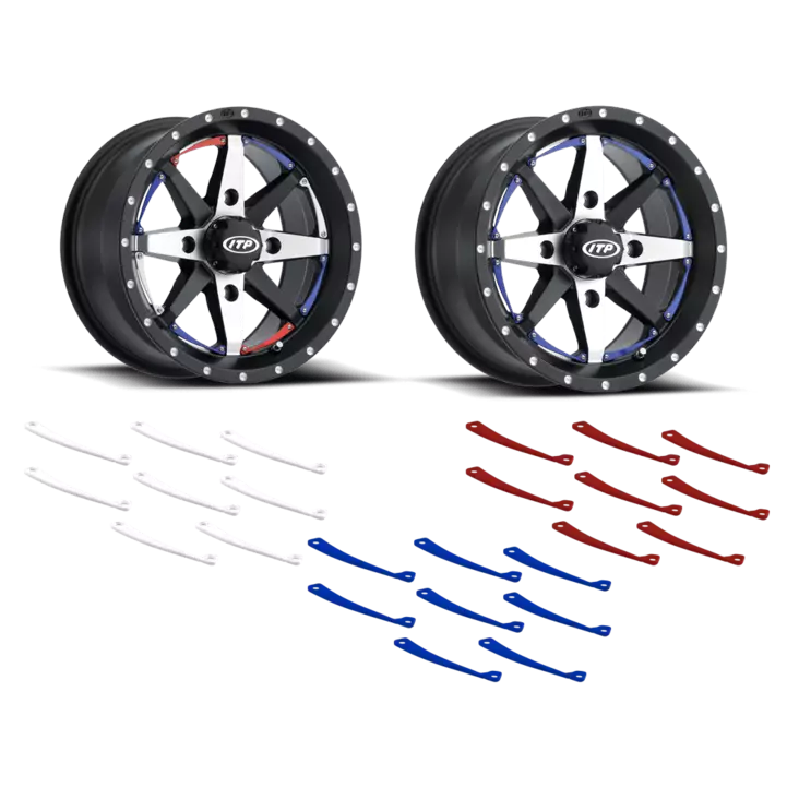 Itp Vanne Cyclone 15x7 4/156 5+2 Polaris Ranger,Rzr - MÖNKIJÄN ALUMIINIVANTEET - 74-01028 - 1