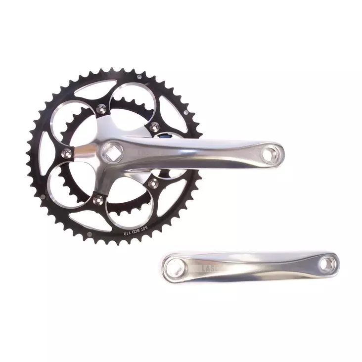 Kampipari lasco 50/34, 170mm, alu, nelikantti, 110,5 mm akseli - POLKUPYÖRÄN KAMPIPARIT - 69508 - 1