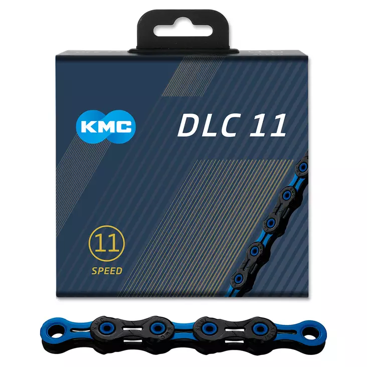 Ketju 11-V Kmc Dlc11, Black/Blue, 118L - KETJUT 11-VAIHTEISIIN POLKUPYÖRIIN - BD11BB118 - 1