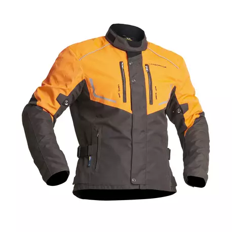 Lindstrands Tekstiilitakki Halden Vihreä/Oranssi - MP AJOTAKIT - 720-20060178-48 - 1