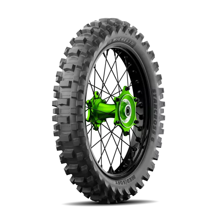 Michelin Starcross 6 Medium Soft 120/80-19 M/C 63m Tt Re - MP CROSSIRENKAAT - 25-506348 - 1