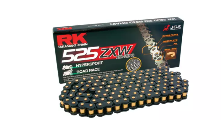 Rk Bl525 Zxw-Rengasketju Black Scale - MP 525 KETJUT - 282-525335-108 - 1