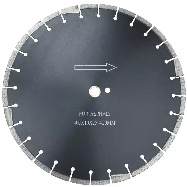 Timanttilaikka 400Mm X 25,4/20Mm "Asfaltti" - TYÖKALUT - 86-718 - 2