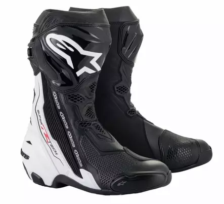 Alpinestars Ajosaapas Supertech R V2 Musta/Valkoinen 39 - MP AJOSAAPPAAT - 695-2220021-12-39 - 1