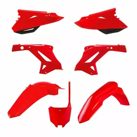 Polisport kit honda restyling cr125/250(02-07) crf(22) style red - CROSSIN TÄYDELLISET MUOVISARJAT - 178-91309 - 1