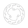 Brembo Serie Oro Jarrulevy - MOPON JARRULEVYT - 232-68B40719 - 1