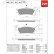 GOLDFREN JARRUPALAT 309 CERAMIC CARBON AD - MÖNKIJÄN JARRUPALAT - 46-12-309 - 2