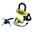 Oxford The Boss Yellow Jarrulevylukko 12.7mm/41mm/51mm - KETJU JA LEVY LUKOT - 491-10039 - 2