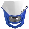 Polisport Halo Headlight White/Blue - CROSSIN VALOMASKIT - 170-8657400039 - 1