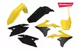 Polisport Kit Suzuki Rmz450(18->) Rmz250(19->) Yellow/Black - CROSSIN TÄYDELLISET MUOVISARJAT - 178-90839 - 1