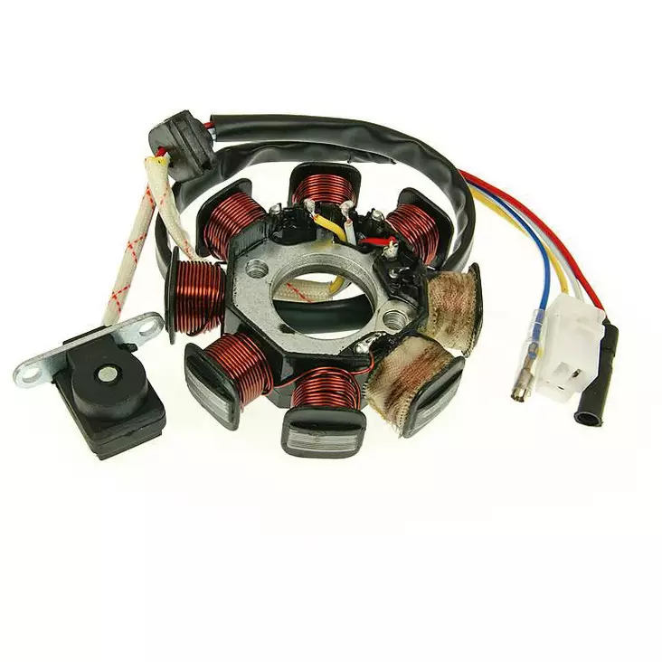 Alakäämi, 2-Liittimellä, 139qma/Qmb - MOPON ALAKÄÄMI - STAATTORI - 303-0249 - 1