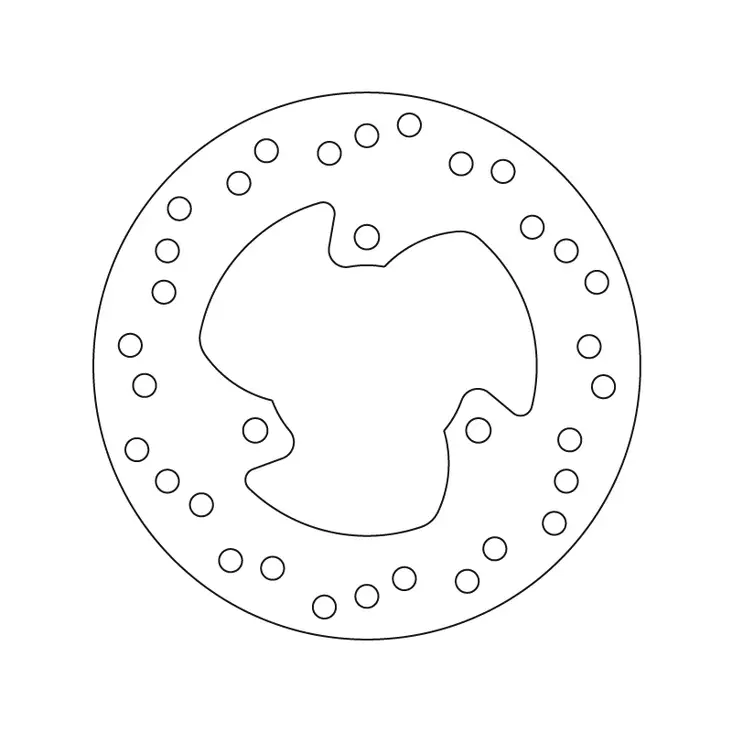 Brembo Serie Oro Jarrulevy - MOPON JARRULEVYT - 232-68B40719 - 1