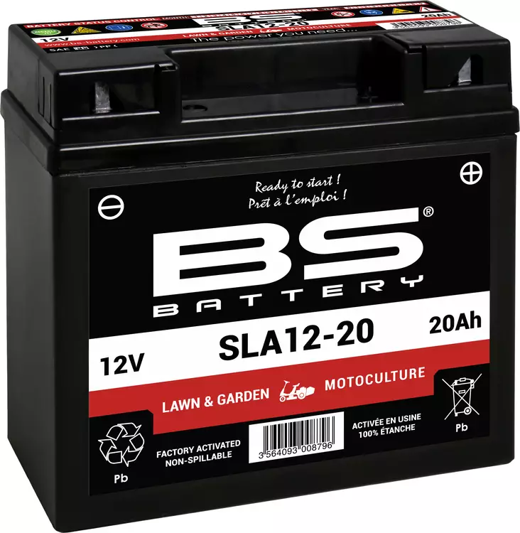 Bs Battery Sla12-20 (Fa) Lawn & Garden Series - AKUT - 140-300879 - 1