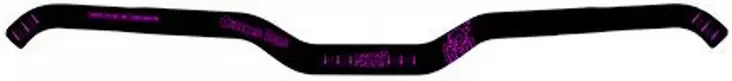 Cfr misfit ohjaustanko kapea, 1/2" 1 1/8 musta/vaaleanpunainen - MK OHJAUSTANGOT - 928-1060-9 - 0