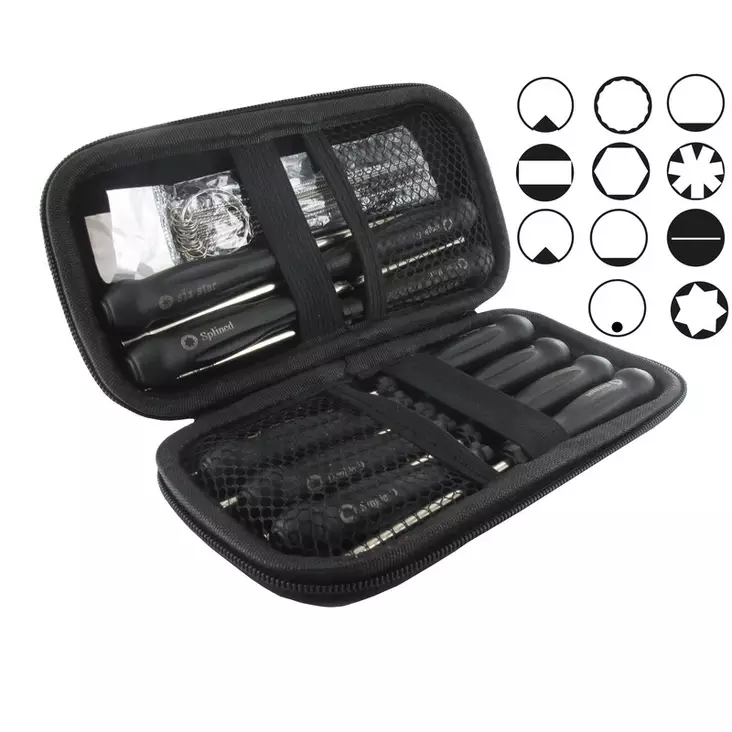 EUROGARDEN KAASUTTIMEN SÄÄTÖMEISSELI SARJA, SIS. 11 SÄÄTÖMEISSELIÄ - TYÖKALUT - 447-9207039 - 1