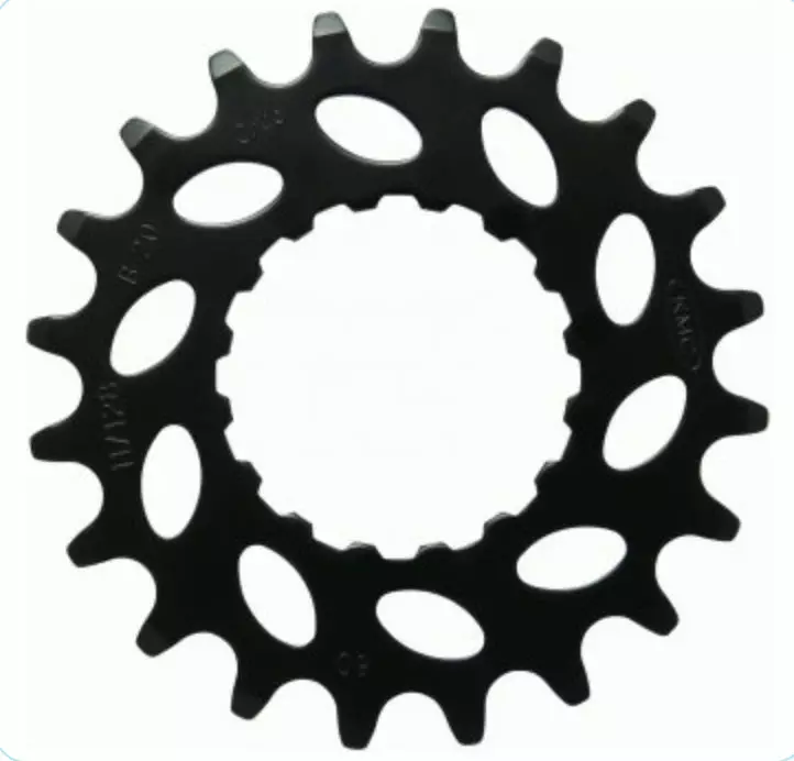 Ketjuratas Kmc, E-Bike Bosch, Etu 19H, Musta, 11/128" - SÄHKÖPYÖRÄN ETU- JA TAKARATTAAT - BSFB5019 - 1