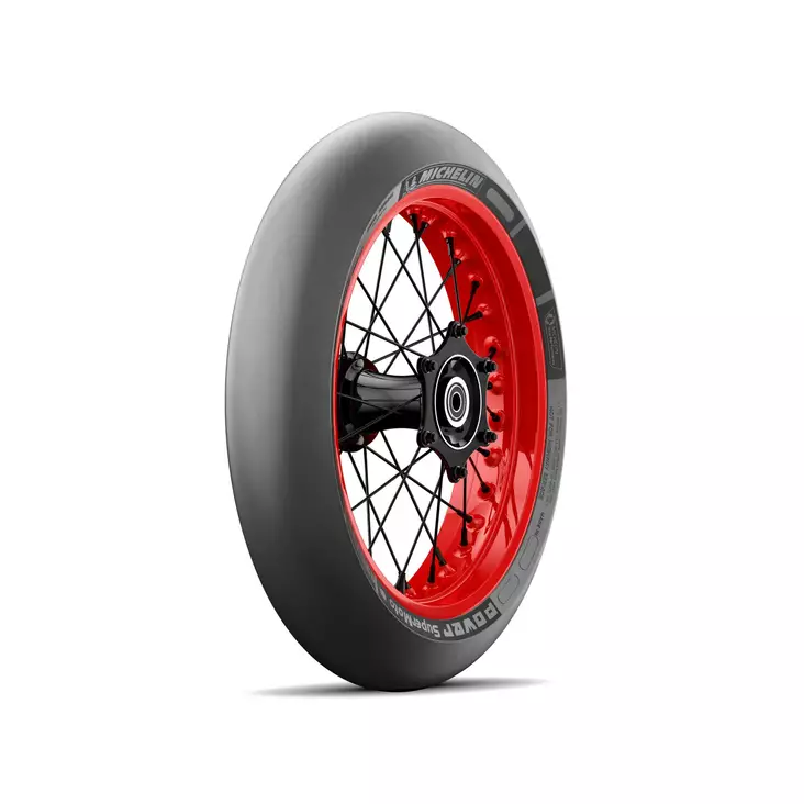 Michelin Power Supermoto Slick 120/80-16 B Tl Fr - MP RACING RENKAAT - 25-313249 - 1