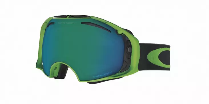 OAKLEY AIRBRAKE GOGGLES 80 GREEN LENS PRIZM JADE IRIDIUM & PERSIMMON PRIZM - Aurinkolasit ja Ajolasit - 670-7037-29 - 1