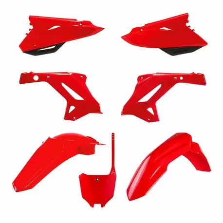 Polisport kit honda restyling cr125/250(02-07) crf(22) style red - CROSSIN TÄYDELLISET MUOVISARJAT - 178-91309 - 1
