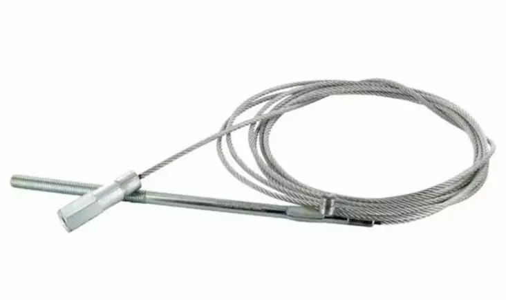 Rotary ohjausvaijeri, stiga villa - ready 04-09, p. 3735mm - MERKKIKOHTAISET VAIJERIT - 445-13749 - 1