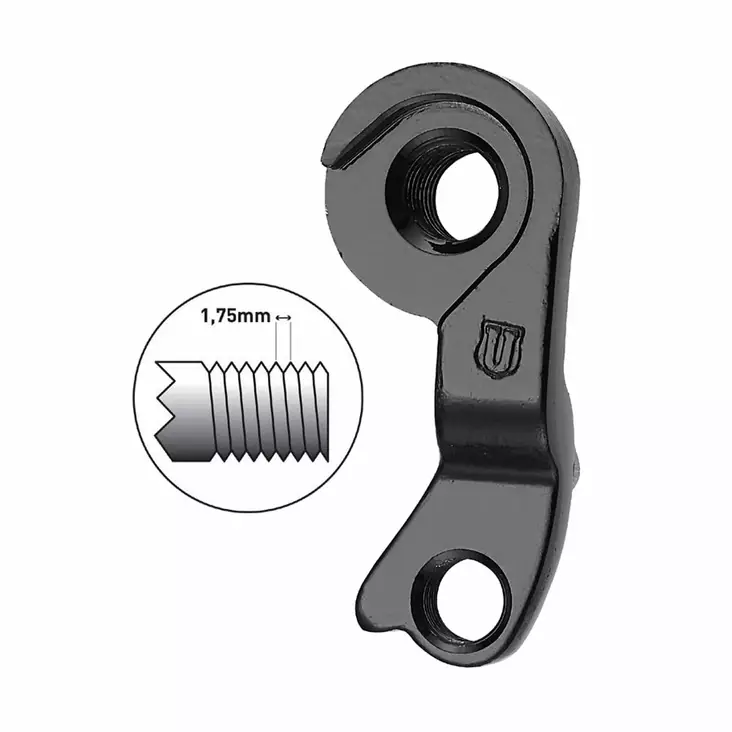 Takavaihtajan Korvake Union, Gh-249, Bulls (Läpiakseli M12, Kierre 1.75) - VAIHTAJAN KORVAKKEET - GH-249 - 1