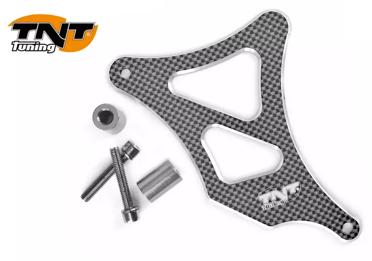 Tnt Eturattaan Suoja, Alumiini, Carbon-Kuvio Am6 - MOPON MUUT MOOTTORINOSAT - 306-4102-9 - 1