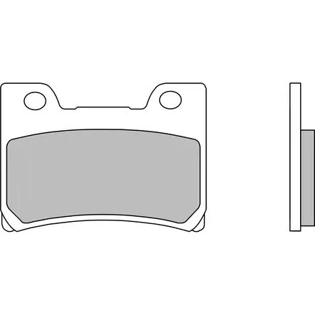 Brembo Jarrupalat Eteen Sintered Road - MÖNKIJÄN OSAT - 231-YA26SA - 0