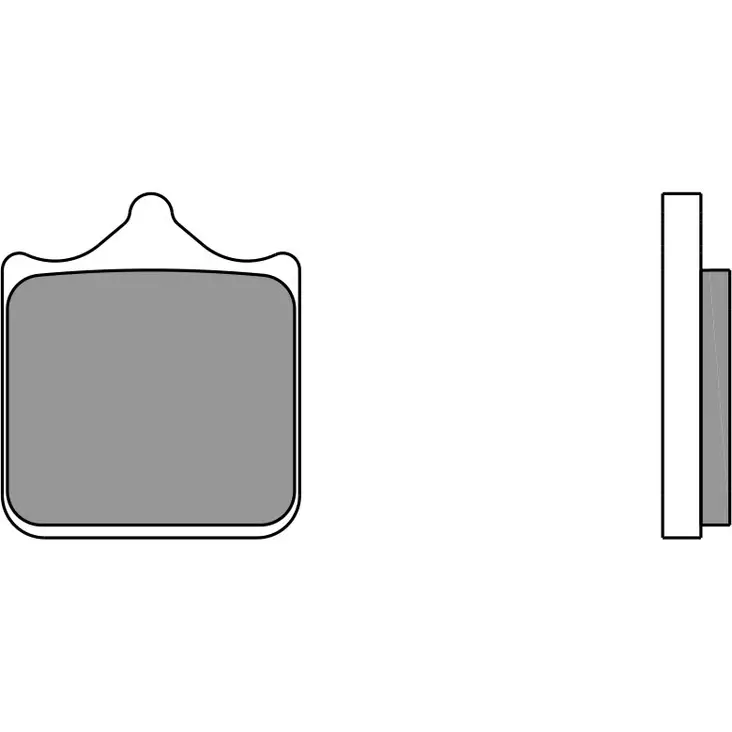 Brembo Jarrupalat Eteen Sintered Road - MÖNKIJÄN OSAT - 231-BB33SA - 0