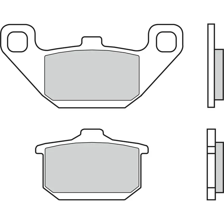 Brembo Jarrupalat Eteen Sintered Road - MÖNKIJÄN OSAT - 231-KA08SA - 1