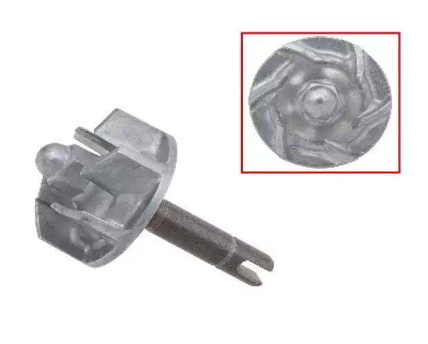 BRONCO VESIPUMPUN AKSELI JA SIIPIPYÖRÄ - MÖNKIJÄN Jäähdytysosat - 78-10050A - 1