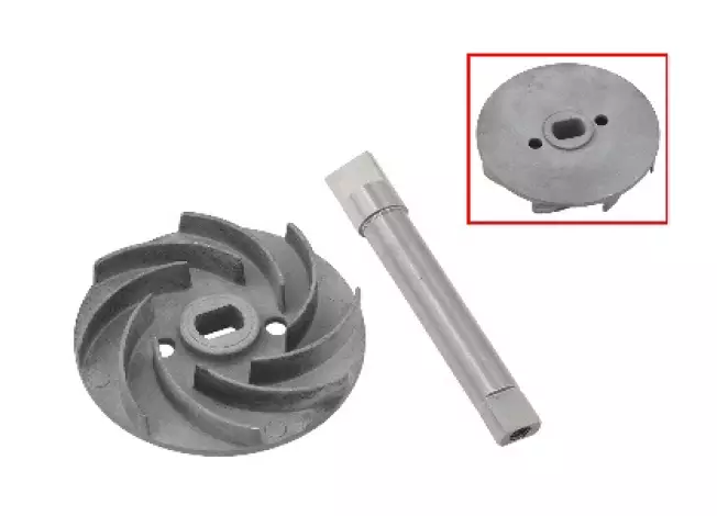 BRONCO VESIPUMPUN AKSELI JA SIIPIPYÖRÄ - MÖNKIJÄN Jäähdytysosat - 78-10090A - 1