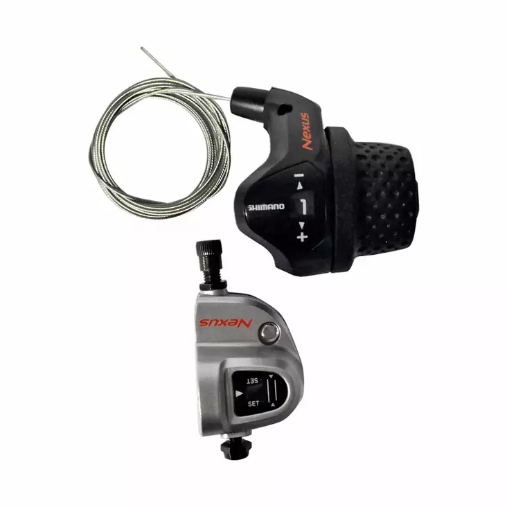 Kiertovaihdekahva Shimano Nexus 3v, Ilman Jarruvipua - POLKUPYÖRÄN VAIHDEVIVUT - 60661A - 1
