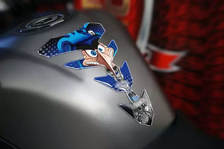 Puig Tank Pad Joker C/Blue - MP TANKINSUOJAT - 33-6496A - 1