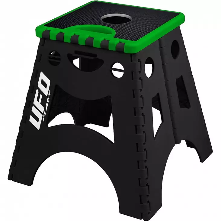 Ufo Foldable Bike Stand Black/Green - VARIKKO TUOTTEET JA NOSTIMET - 650-2428-A - 1