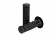 Handgrips, Cafe Style, Black For Ø 25 Mm (1") - CUSTOM MP OHJAUSTANGOT JA TARVIKKEET - 561-45-1204B - 1