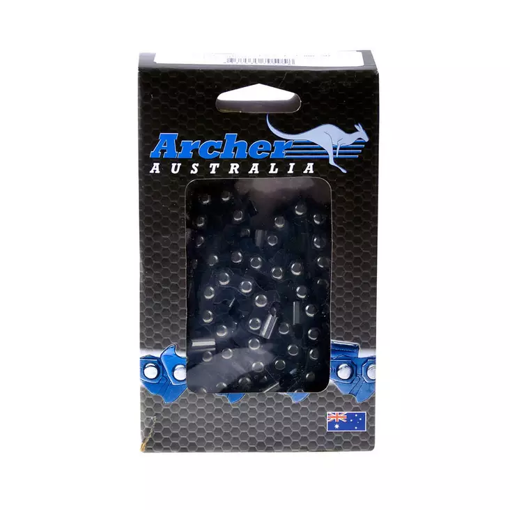 Archer teräketju, 3/8" - 1,1mm - micro 44l , semi-chisel leikkuuhampaat - TERÄKETJUT - 446-D-043-44WB - 1