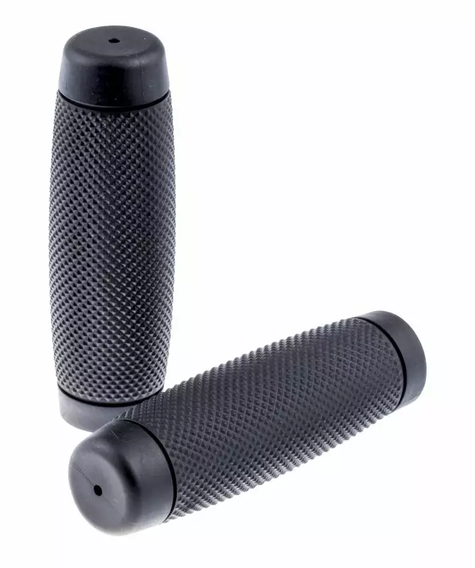 Handgrips Diamond Cut Black For Ø 22 Mm (7/8") - CUSTOM MP OHJAUSTANGOT JA TARVIKKEET - 561-45-1209B - 1