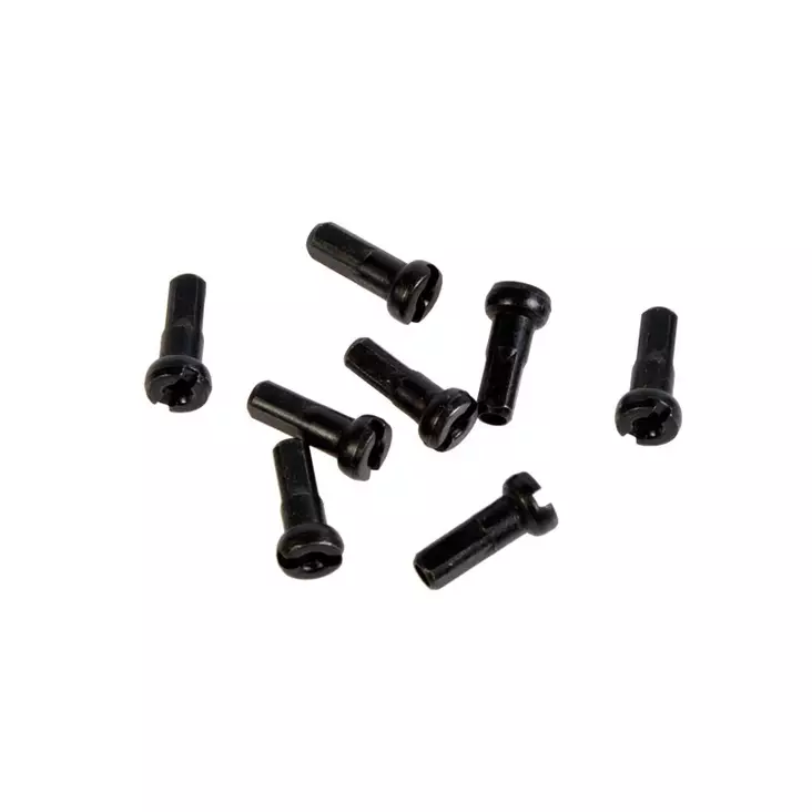 Nippeli sapim, 2 x 12mm, 100 kpl, musta - Pinnat ja nippelit - GMPO1401200B - 1