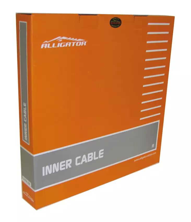 Vaihdevaijeri Alligator 1.2/2000mm, 100kpl/Ltk - POLKUPYÖRÄN VAIJERIT - 60697B - 1