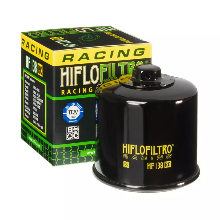 Hiflo Öljynsuodatin Hf138rc (Racing 17mm) - MÖNKIJÄN ÖLJYNSUODATTIMET - 20-HF138RC - 1