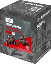 Silkolene Quad Atv 5W-40 4L Cube (4X4L) - ATV ÖLJYT - 551-134-004C - 1