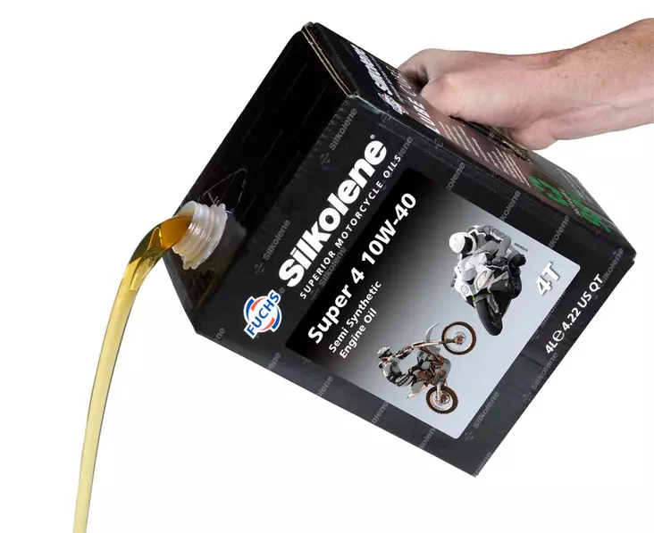 Silkolene Super 4 10w-40 4l Cube (4x4l) - 4-TAHTIÖLJYT - 551-104-004C - 1