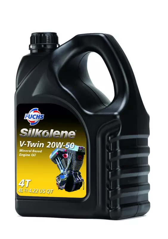 Silkolene V-Twin 20w-50 Mineral 4l (4x4l) - 4-TAHTIÖLJYT - 551-132-004C - 1