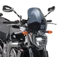 Givi Tummennettu, savunvärinen tuulilasi, 35 x 36cm, Yamaha FZ6N/ FZ6S Fazer (2004-2011) - MÖNKIJÄN OSAT - 323-140D - 1