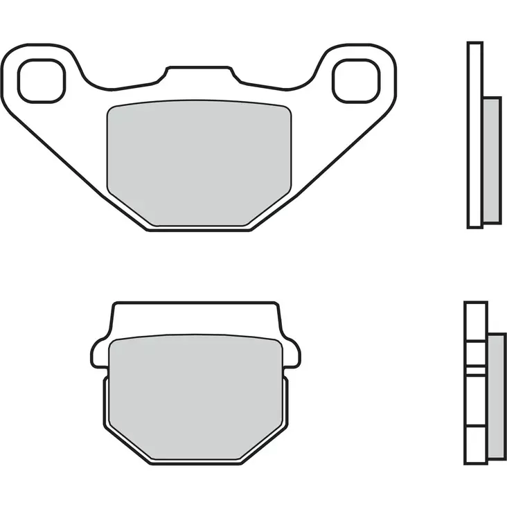 Brembo Jarrupalat Sintered Off-Road - MÖNKIJÄN JARRUPALAT - 231-KA07SD - 1