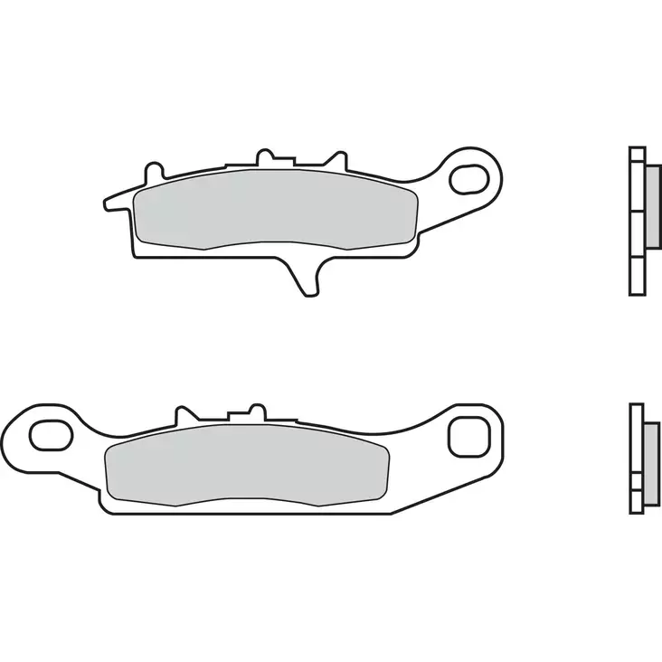 Brembo Jarrupalat Sintered Off-Road - MÖNKIJÄN JARRUPALAT - 231-KA25SD - 0